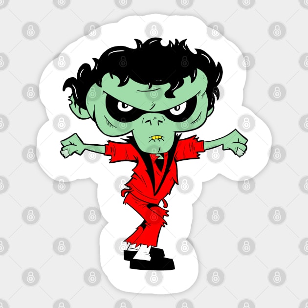 Thriller Sticker by GeekIncStudios